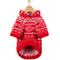 Show in main carousel: Frisco Snuggle Up Knit Dog & Cat Hoodie, Red DNU, XX-Large slide 5 of 11