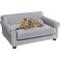 Show in main carousel: Frisco Sofa Pet Bed with Removable Cover, Gray, Medium slide 3 of 5
