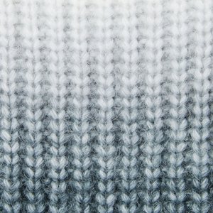 Frisco Soft Multi Stripe Ombre Dog & Cat Hooded Sweater, Gray, X-Large