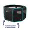 Show in main carousel: Frisco Soft-Sided Dog, Cat & Small Pet Exercise Playpen, Black/Teal, 42-in L x 42-in W x 24-in H slide 5 of 9