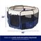 Show in main carousel: Frisco Soft-Sided Dog, Cat & Small Pet Exercise Playpen, Cream/Navy, 45-in L x 45-in W x 24-in H slide 2 of 9