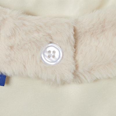 Show full view: Frisco Solid Faux Fur Dog & Cat Bandana, Medium/Large slide 4 of 8