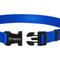 Show in main carousel: Frisco Solid Nylon Dog Collar, Blue, Large: 18 to 26-in neck, 1-in wide slide 3 of 9