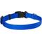 Show in main carousel: Frisco Solid Nylon Dog Collar, Blue, Med: 14 to 20-in neck, 3/4-in W slide 2 of 9