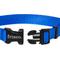 Show in main carousel: Frisco Solid Nylon Dog Collar, Blue, XS: 8 to 12-in neck, 5/8-in W slide 3 of 9