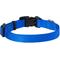Show in main carousel: Frisco Solid Nylon Dog Collar, Blue, XS: 8 to 12-in neck, 5/8-in W slide 2 of 9