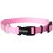 Show in main carousel: Frisco Solid Nylon Dog Collar, Pink, S: 10 to 14-in neck, 5/8-in W slide 1 of 10
