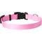 Show in main carousel: Frisco Solid Nylon Dog Collar, Pink, S: 10 to 14-in neck, 5/8-in W slide 3 of 10