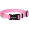 Show in main carousel: Frisco Solid Nylon Dog Collar, Pink, XS: 8 to 12-in neck, 5/8-in W slide 1 of 9
