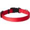 Show in main carousel: Frisco Solid Nylon Dog Collar, Red, XS: 8 to 12-in neck, 5/8-in W slide 2 of 9