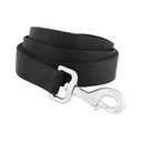 Frisco Solid Nylon Dog Leash, Black, Large: 4-ft long, 1-in wide