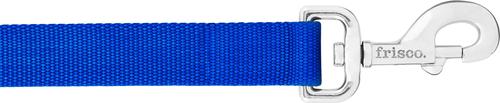 Show full view: Frisco Solid Nylon Dog Leash, Blue, Large: 4-ft long, 1-in wide slide 3 of 7
