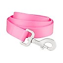 Frisco Solid Nylon Dog Leash, Pink, Large: 6-ft long, 1-in wide