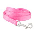 Frisco Solid Nylon Dog Leash, Pink, Small: 6-ft long, 5/8-in wide