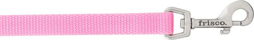 Show full view: Frisco Solid Nylon Dog Leash, Pink, Small: 6-ft long, 5/8-in wide slide 3 of 7
