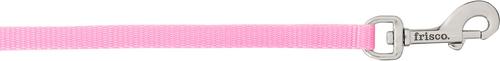 Show full view: Frisco Solid Nylon Dog Leash, Pink, X-Small: 6-ft long, 3/8-in wide slide 3 of 7