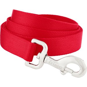 Frisco Solid Nylon Dog Leash, Red, Large: 6-ft long, 1-in wide