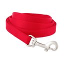 Frisco Solid Nylon Dog Leash, Red, Small: 6-ft long, 5/8-in wide