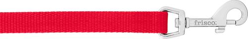 Show full view: Frisco Solid Nylon Dog Leash, Red, Small: 6-ft long, 5/8-in wide slide 3 of 7