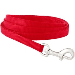 Frisco Solid Nylon Dog Leash, Red, X-Small: 6-ft long, 3/8-in wide