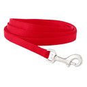 Frisco Solid Nylon Dog Leash, Red, X-Small: 6-ft long, 3/8-in wide