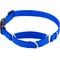 Show in main carousel: Frisco Solid Nylon Martingale Dog Collar with Buckle, Blue, Large: 20 to 25-in neck, 1-in wide slide 1 of 10