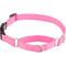 Show in main carousel: Frisco Solid Nylon Martingale Dog Collar with Buckle, Pink, Large: 20 to 25-in neck, 1-in wide slide 1 of 9