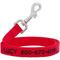 Show in main carousel: Frisco Solid Nylon Personalized Dog Leash, Red, Medium: 6-ft long, 3/4-in wide slide 1 of 8
