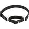 Show in main carousel: Frisco Solid Nylon Slip-On Martingale Dog Collar, Black, Medium: 14 to 20-in neck, 1-in wide slide 1 of 7