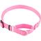 Show in main carousel: Frisco Solid Nylon Slip-On Martingale Dog Collar, Pink, Large: 17 to 25-in neck, 1-in wide slide 1 of 8