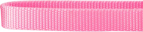 Show full view: Frisco Solid Nylon Slip-On Martingale Dog Collar, Pink, XS: 10 to 14-in neck, 5/8-in W slide 4 of 7