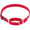 Show in main carousel: Frisco Solid Nylon Slip-On Martingale Dog Collar, Red, Large: 17 to 25-in neck, 1-in wide slide 1 of 7