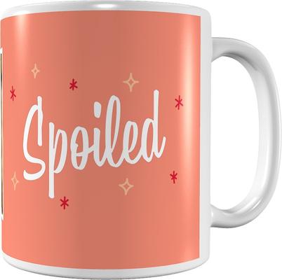 Show full view: Frisco "Spoiled" White Personalized Coffee Mug slide 4 of 6
