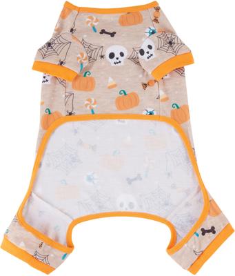 Show full view: Frisco Spooky Printed Dog & Cat Jersey PJs, XX-Large slide 4 of 8