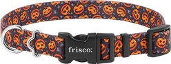 Frisco Spooky Pumpkin Dog Collar, Medium