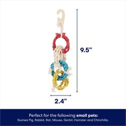Frisco Spotted Cornleaf Twist Ring Small Pet Toy slide 2 of 3