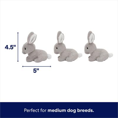 Show full view: Frisco Spring Bunny Burrow Hide & Seek Puzzle Plush Squeaky Dog Toy, Medium slide 3 of 8