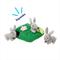 Show in main carousel: Frisco Spring Bunny Burrow Hide & Seek Puzzle Plush Squeaky Dog Toy, Medium slide 4 of 8