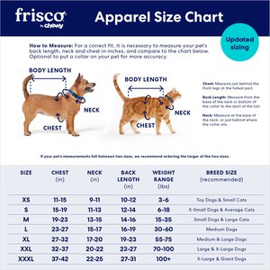 Frisco Ruffle Sleeve Dog & Cat Dress, Gingham, Medium