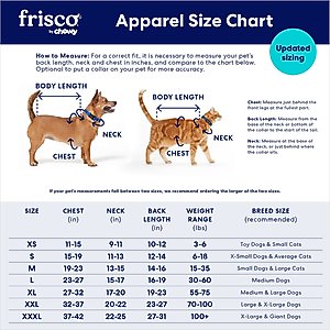 Frisco Spring Ruffle Dog & Cat Dress, Gingham, X-Small