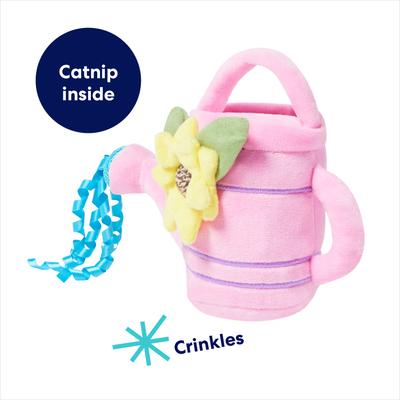 Show full view: Frisco Spring Watering Can Plush Cat Toy with Catnip slide 4 of 7