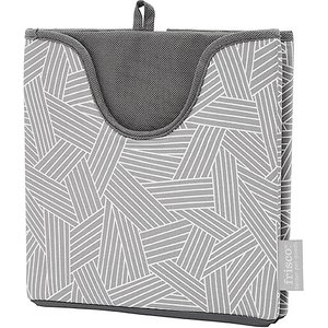 Frisco Square Collapsible Pet Toy Storage Bin, Gray Basket Weave