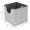 Show in main carousel: Frisco Square Collapsible Pet Toy Storage Bin, Gray Basket Weave slide 3 of 8