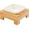 Show in main carousel: Frisco Square Melamine Dog & Cat Bowl with Bamboo Stand, Small: 1 cup, 1 count slide 1 of 8