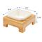 Show in main carousel: Frisco Square Melamine Dog & Cat Bowl with Bamboo Stand, Medium: 5 cup, 1 count slide 7 of 9