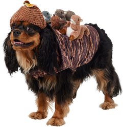 Frisco Squirrels & Nuts Ride-On Dog Costume, Medium
