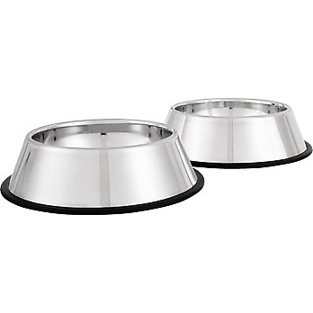 NON SKID DOG BOWLS DISHES (Free Shipping) Chewy