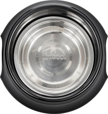 Show full view: Frisco Stainless Steel Bowl with Elevated Stand, 2 count, Black slide 4 of 8