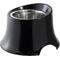 Show in main carousel: Frisco Stainless Steel Bowl with Elevated Stand, Black, Medium: 3 cup, 1 count slide 3 of 9