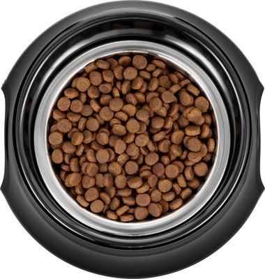 Show full view: Frisco Stainless Steel Bowl with Elevated Stand, Black, Medium: 3 cup, 1 count slide 5 of 9